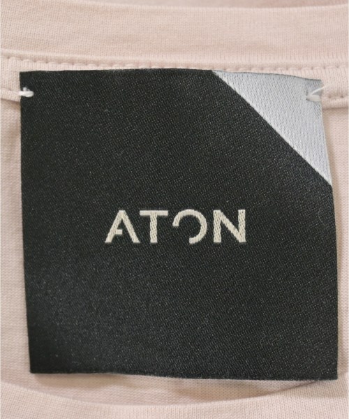 ATON（エイトン）Tシャツ・カットソー ピンク サイズ:2(M位) レディース/2200616405048