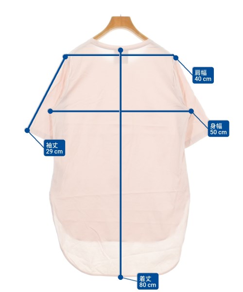 ATON（エイトン）Tシャツ・カットソー ピンク サイズ:2(M位) レディース/2200616405048