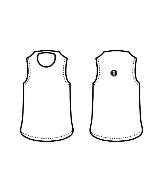 ATON（エイトン）ノースリーブ 赤 サイズ:2(M位) レディース/2200626864446