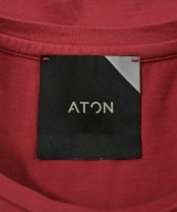 ATON（エイトン）ノースリーブ 赤 サイズ:2(M位) レディース/2200626864446