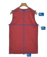 ATON（エイトン）ノースリーブ 赤 サイズ:2(M位) レディース/2200626864446