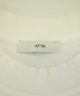 ATON（エイトン）Tシャツ・カットソー 白 サイズ:04(M位) メンズ/2200628297150