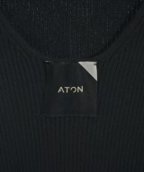 ATON（エイトン）ニット・セーター 黒 サイズ:02(M位) レディース/2200615217130