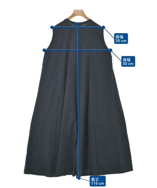 ATON（エイトン）ワンピース 紺 サイズ:1(S位) レディース/2200631363040