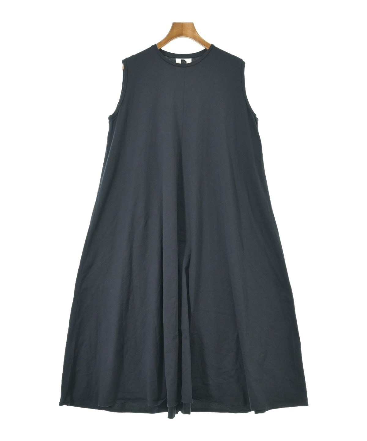 ATON（エイトン）ワンピース 紺 サイズ:1(S位) レディース