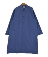 ATON（エイトン）ステンカラーコート 青 サイズ:4(XL位) メンズ/2200629453012
