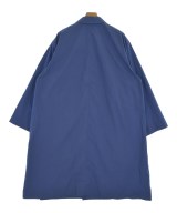 ATON（エイトン）ステンカラーコート 青 サイズ:4(XL位) メンズ/2200629453012