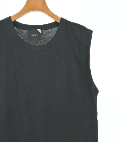 ATON（エイトン）ノースリーブ 黒 サイズ:2(M位) レディース/2200618020102