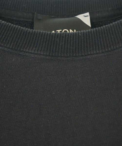 ATON（エイトン）スウェット 黒 サイズ:00(XS位) レディース/2200617054016