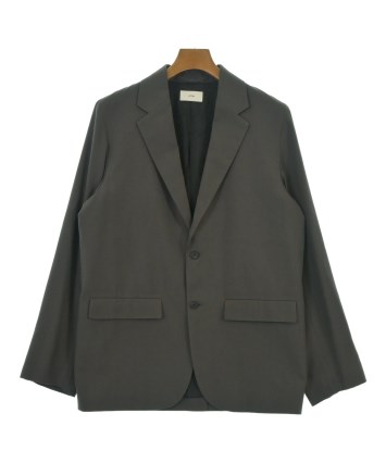 ATON（エイトン）カジュアルジャケット グレー サイズ:02(M位) メンズ