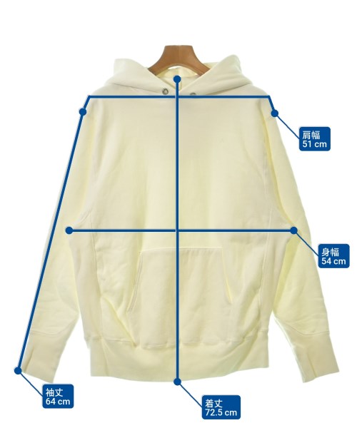 ATON（エイトン）パーカー 白 サイズ:04(XL位) メンズ/2200634042027