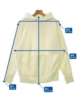 ATON（エイトン）パーカー 白 サイズ:04(XL位) メンズ/2200634042027