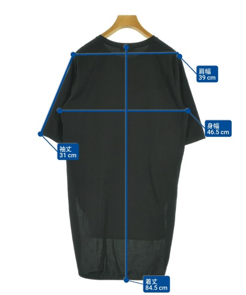 ATON（エイトン）Tシャツ・カットソー 黒 サイズ:02(M位) レディース/2200610271106