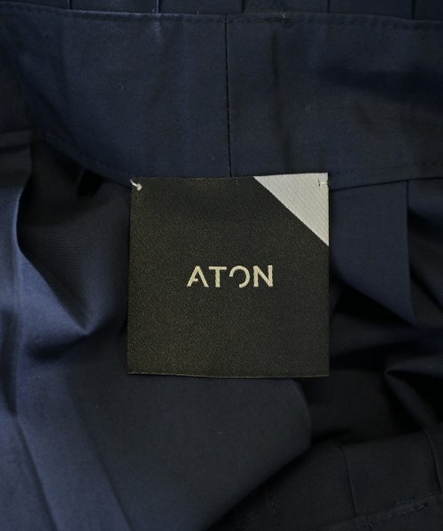 ATON（エイトン）ロング・マキシ丈スカート 紺 サイズ:2(M位) レディース/2200605712027