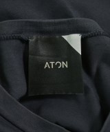 ATON（エイトン）Tシャツ・カットソー 黒 サイズ:F レディース/2200606594059