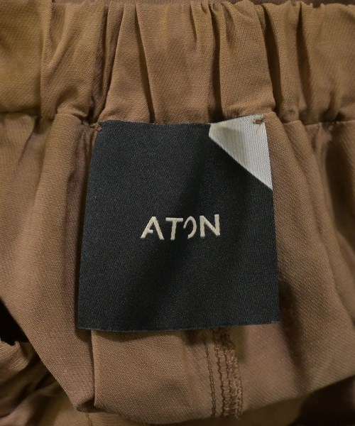 ATON（エイトン）その他 ベージュ サイズ:02(M位) レディース/2200606594110