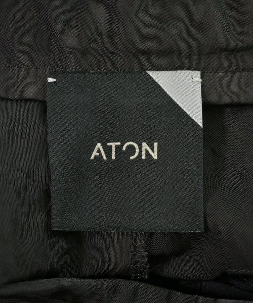 ATON（エイトン）その他 黒 サイズ:4(XL位) メンズ/2200610146053
