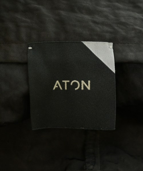 ATON（エイトン）その他 茶 サイズ:4(XL位) メンズ/2200610146060