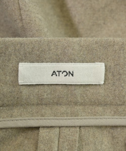 ATON（エイトン）その他 ベージュ サイズ:4(XL位) メンズ/2200610146107