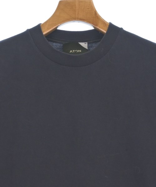 ATON（エイトン）Tシャツ・カットソー 紺 サイズ:02(M位) メンズ/2200612682108