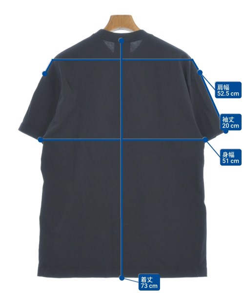 ATON（エイトン）Tシャツ・カットソー 紺 サイズ:02(M位) メンズ/2200612682108