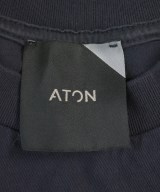 ATON（エイトン）Tシャツ・カットソー 紺 サイズ:02(M位) メンズ/2200612682108