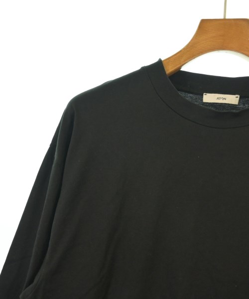 ATON（エイトン）Tシャツ・カットソー 黒 サイズ:02(M位) メンズ/2200612771031