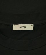 ATON（エイトン）Tシャツ・カットソー 黒 サイズ:02(M位) メンズ/2200612771031