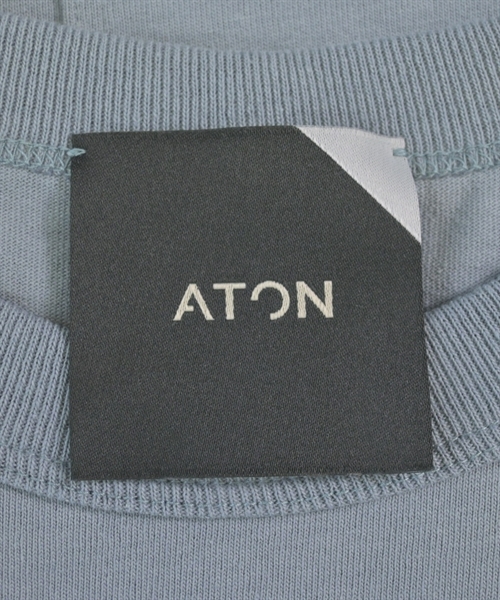ATON（エイトン）タンクトップ 青 サイズ:1(S位) レディース/2200612795044
