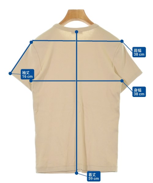ATON（エイトン）Tシャツ・カットソー ベージュ サイズ:02(M位) レディース/2200611729118