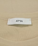 ATON（エイトン）Tシャツ・カットソー ベージュ サイズ:02(M位) レディース/2200611729118