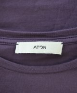 ATON（エイトン）Tシャツ・カットソー 紫 サイズ:2(M位) レディース/2200612677029