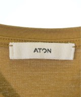 ATON（エイトン）Tシャツ・カットソー カーキ サイズ:2(M位) レディース/2200612677036