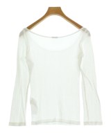 ATON（エイトン）Tシャツ・カットソー 白 サイズ:02(M位) レディース/2200609485057