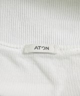 ATON（エイトン）Tシャツ・カットソー 白 サイズ:02(M位) レディース/2200609485057