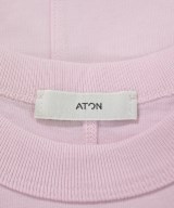 ATON（エイトン）Tシャツ・カットソー ピンク サイズ:02(M位) レディース/2200615079028