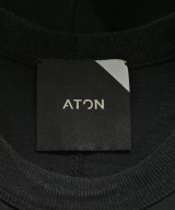 ATON（エイトン）Tシャツ・カットソー 黒 サイズ:02(M位) レディース/2200615079035