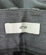 ATON（エイトン）スラックス グレー サイズ:1(S位) レディース/2200615590073