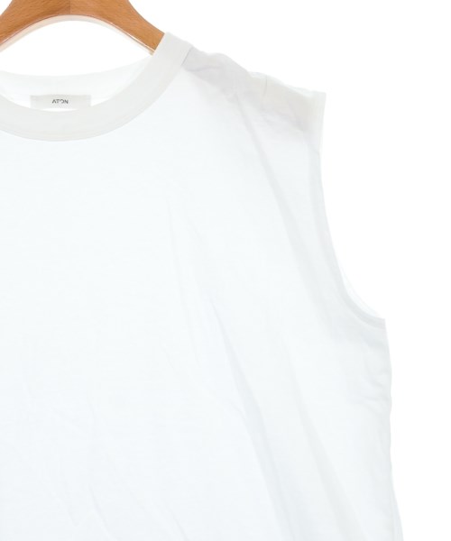 ATON（エイトン）Tシャツ・カットソー 白 サイズ:2(M位) レディース/2200611936189