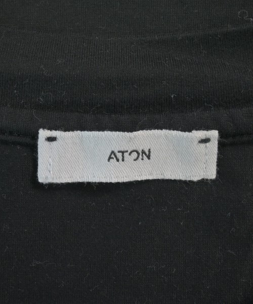 ATON（エイトン）Tシャツ・カットソー 黒 サイズ:6(XXL位) メンズ/2200614814040