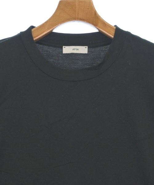 ATON（エイトン）Tシャツ・カットソー 黒 サイズ:6(XXL位) メンズ/2200614814040