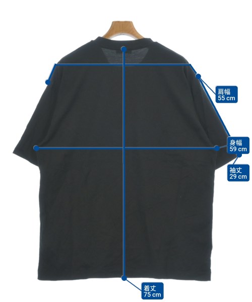 ATON（エイトン）Tシャツ・カットソー 黒 サイズ:6(XXL位) メンズ/2200614814040