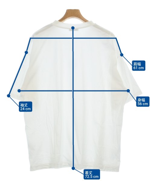 ATON（エイトン）Tシャツ・カットソー 白 サイズ:6(XXL位) メンズ/2200614814064