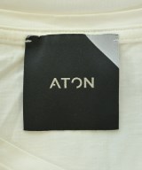 ATON（エイトン）Tシャツ・カットソー 白 サイズ:2(M位) レディース/2200609876084