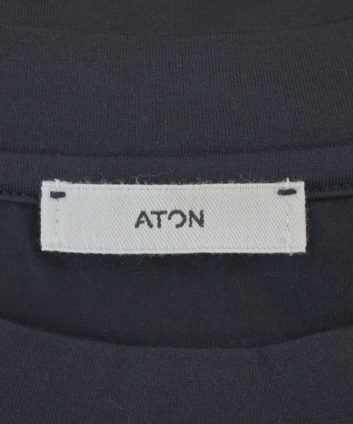 ATON（エイトン）Tシャツ・カットソー 黒 サイズ:2(M位) メンズ/2200609444061