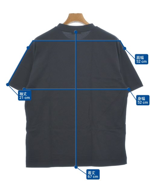 ATON（エイトン）Tシャツ・カットソー 黒 サイズ:2(M位) メンズ/2200609444061