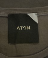 ATON（エイトン）Tシャツ・カットソー グレー サイズ:02(M位) レディース/2200613970129