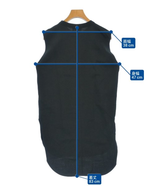 ATON（エイトン）ノースリーブ 黒 サイズ:02(M位) レディース/2200615669021