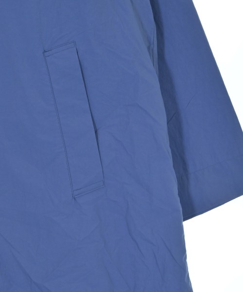 ATON（エイトン）ステンカラーコート 青 サイズ:4(XL位) メンズ/2200618620036