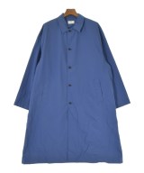 ATON（エイトン）ステンカラーコート 青 サイズ:4(XL位) メンズ/2200618620036